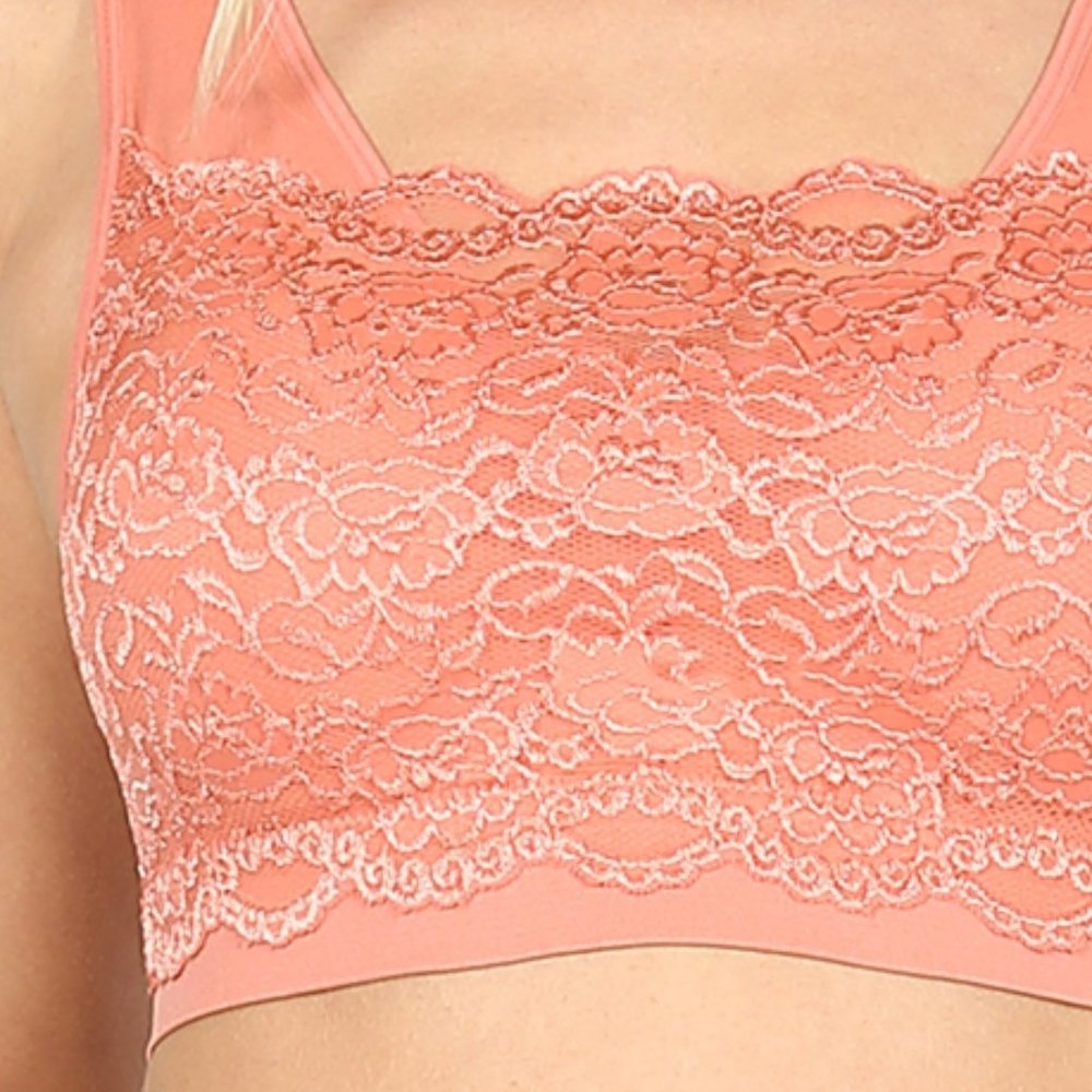 🎉"THE ANSWER" Seamless Bra Top - Picture 2 of 3